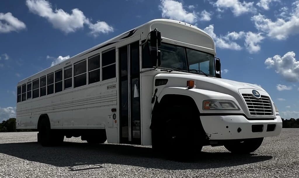 2015 Blue Bird Vision Activity Bus - Image 1
