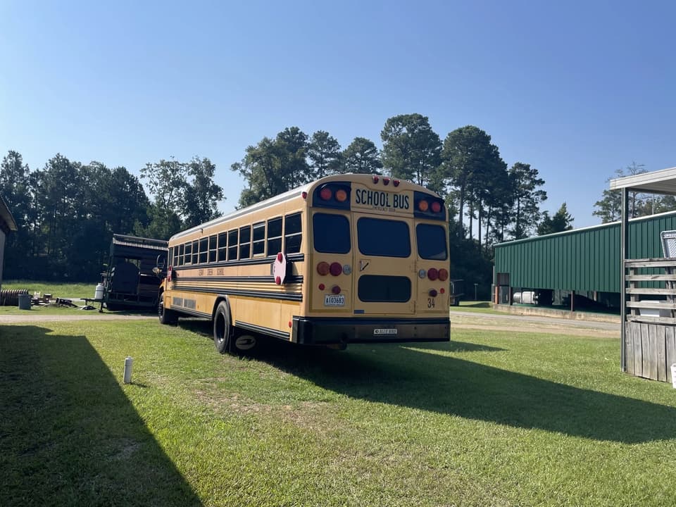 2009 Blue Bird Dog Nose School Bus - Image 2