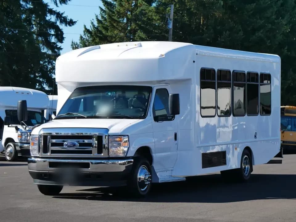 2023 Ford Turtle Top Terra Transit Shuttle Bus - Image 2