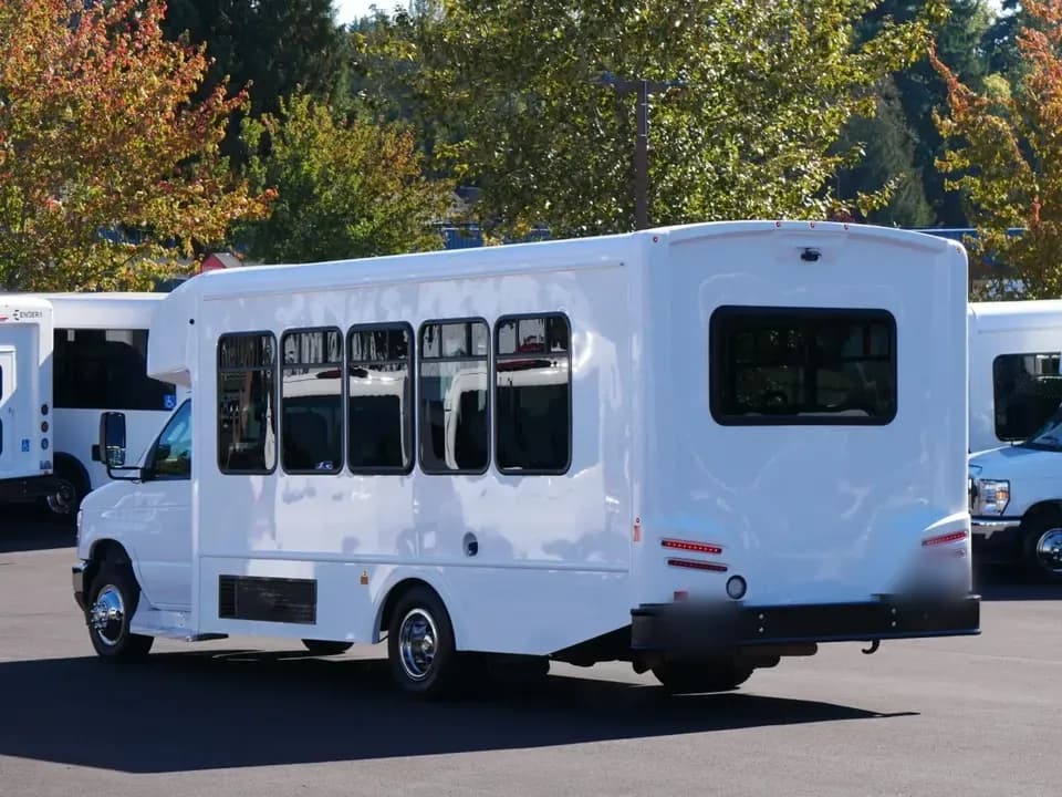 2023 Ford Turtle Top Terra Transit Shuttle Bus - Image 4