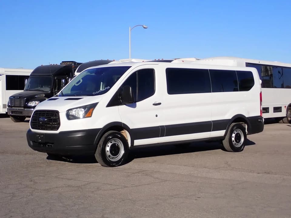 2016 Ford Transit 350 Passenger Shuttle Bus - Image 2