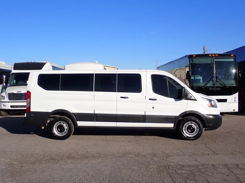 2016 Ford Transit 350 Passenger Shuttle Bus - Image 3
