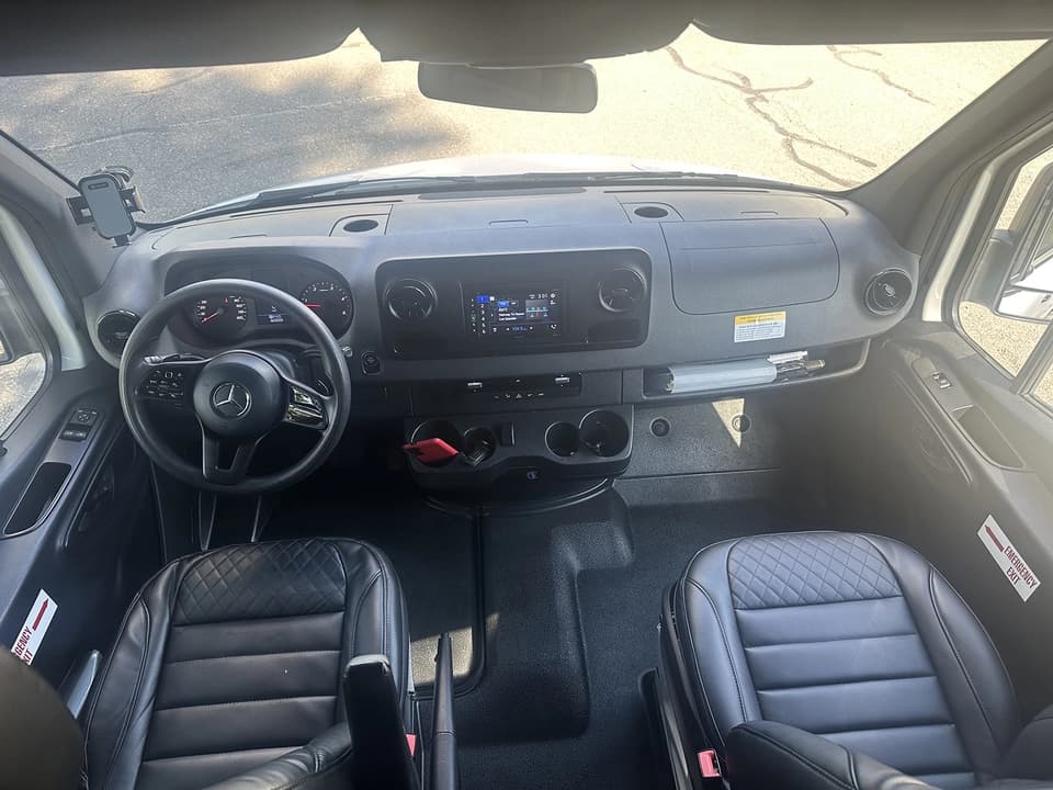 2022 Mercedes Benz Sprinter 3500 XD LA West Passenger Van - Image 8