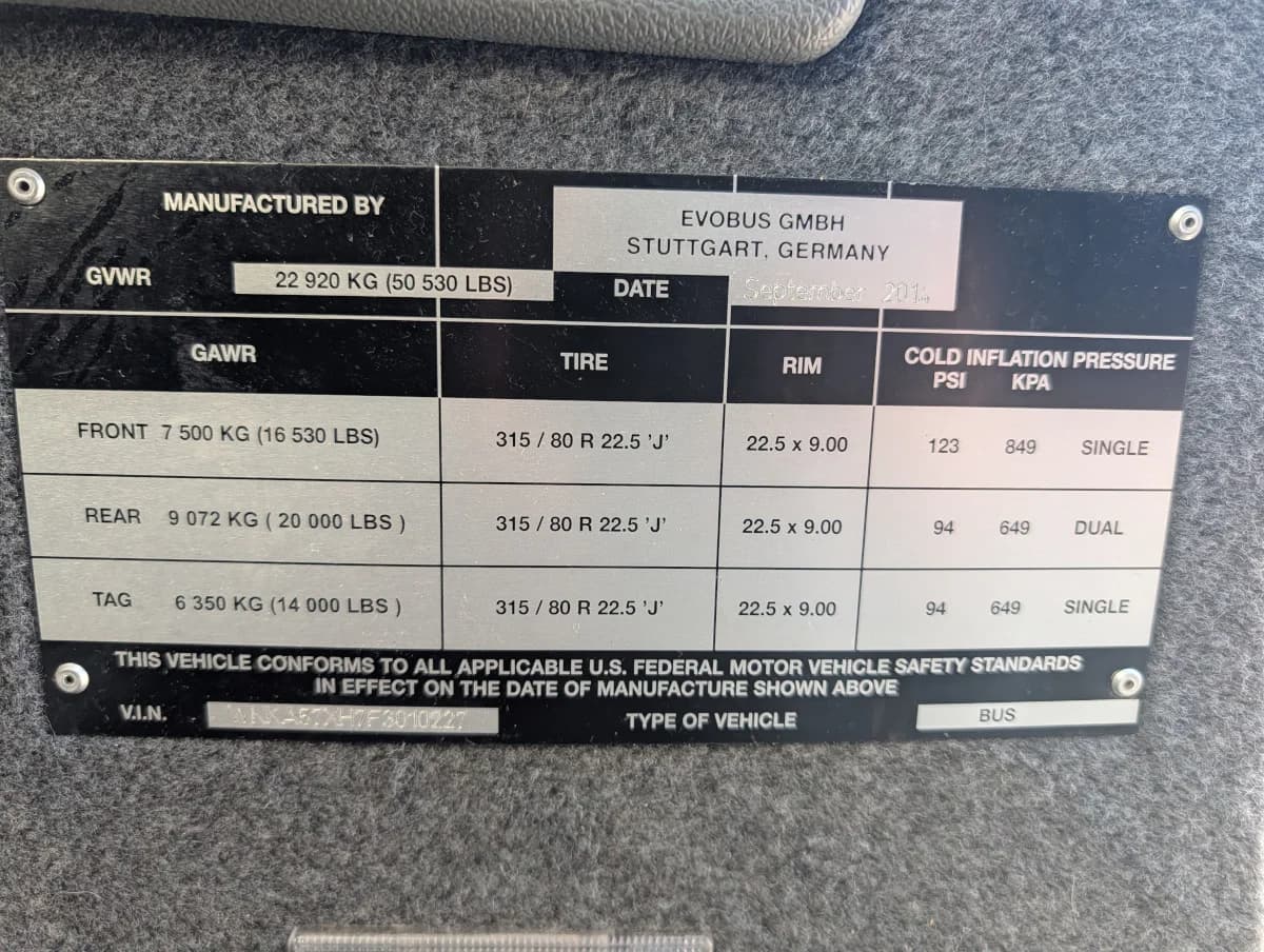 2015 Setra S 417 TC Coach - Image 57