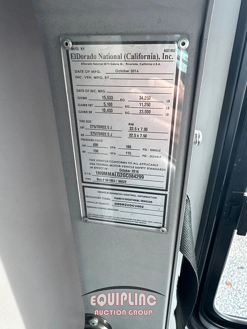 2016 Cummins 6.7 Shuttle Bus - Image 10