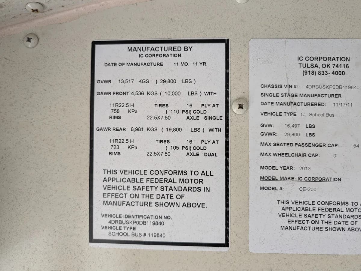 2013 INTERNATIONAL NJ SPEC 54 - Image 28