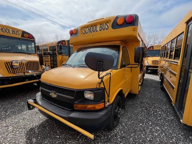 2012 Chevrolet Express Collins 30 Pass School Bus - Image 1