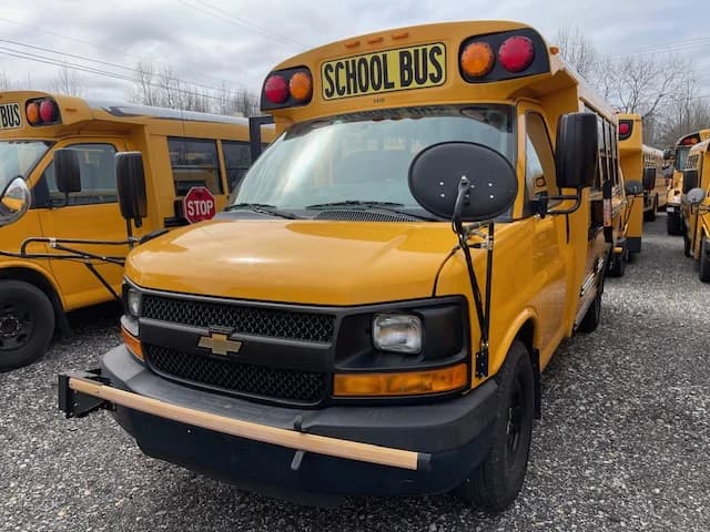 2014 Chevrolet Express Micro Bird 20 Pass School Bus - Image 1