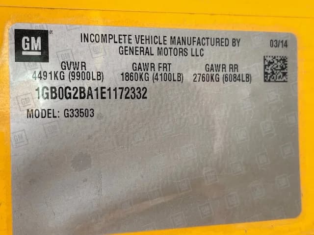 2014 Chevrolet Micro Bird 20 Passenger - Image 11