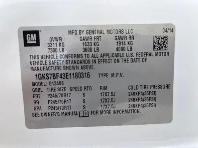 2014 GMC 7 Passenger School Van - Image 28