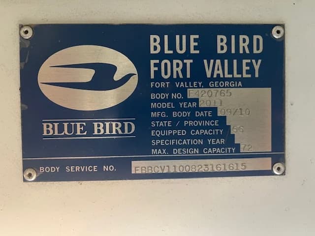 2011 Blue Bird Handy Bus ADA - Image 25