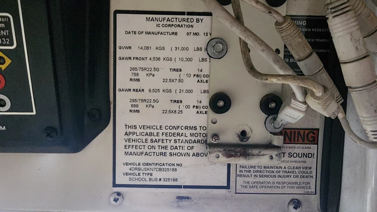 2013 International CE A/C ADA Bus - Image 20