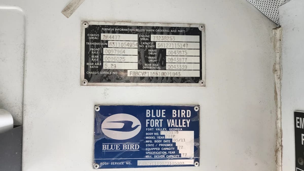 2012 Blue Bird Vision - Image 15