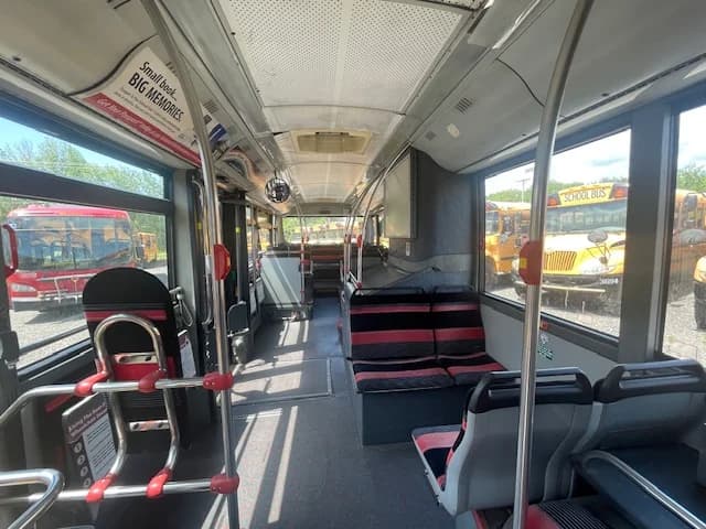 Two Twin Van Hool 30 Foot Transit Buses - Image 33