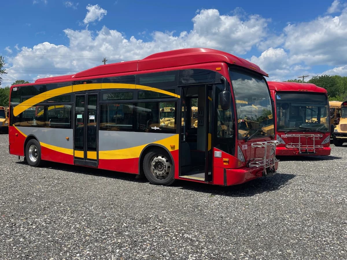 Two Twin Van Hool 30 Foot Transit Buses - Image 3