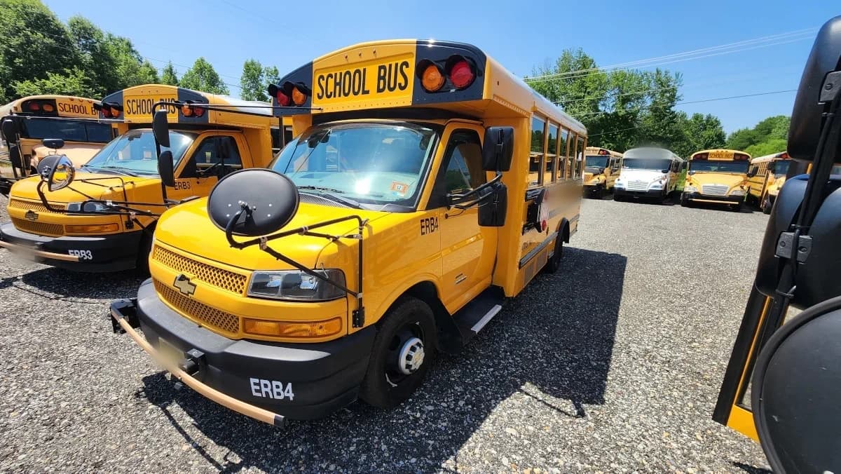 3 Matching 2021 Chevy NJ Spec Minotour 24 Passenger Buses - Image 23