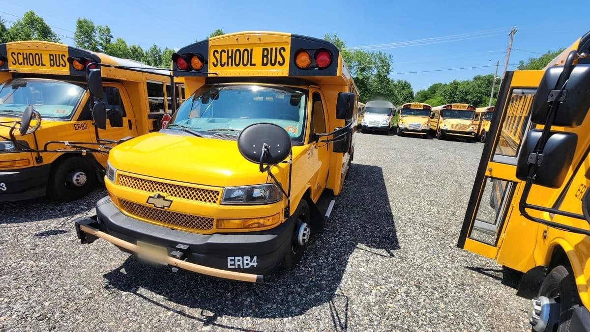 3 Matching 2021 Chevy NJ Spec Minotour 24 Passenger Buses - Image 24