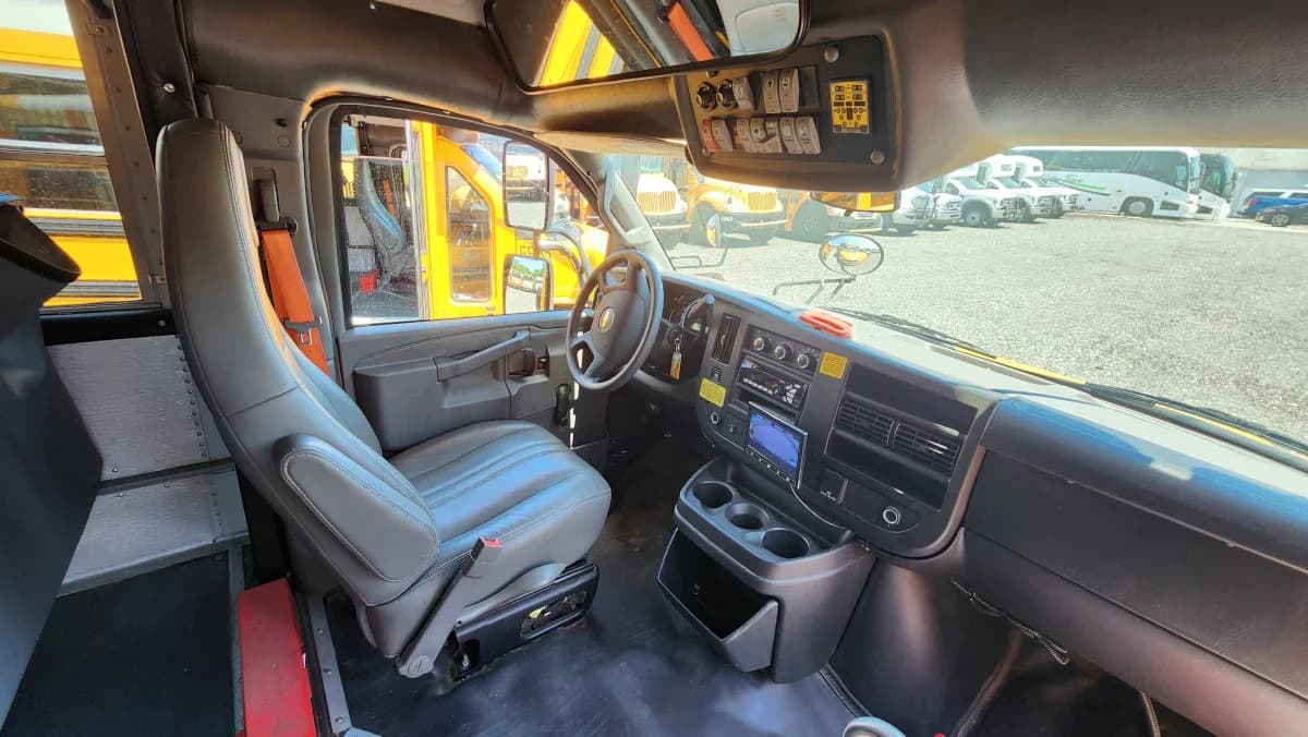 3 Matching 2021 Chevy NJ Spec Minotour 24 Passenger Buses - Image 34
