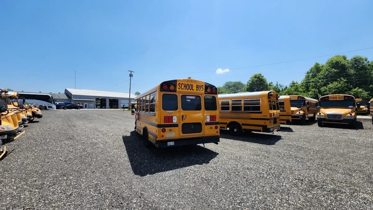 3 Matching 2021 Chevy NJ Spec Minotour 24 Passenger Buses - Image 4