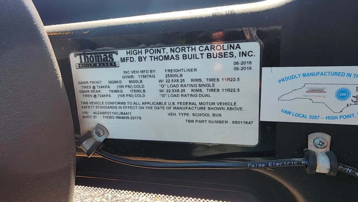 2017 Freightliner Thomas C2 48 - Image 21
