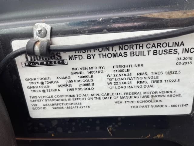 2019 Thomas C2 48 Passenger - Image 26
