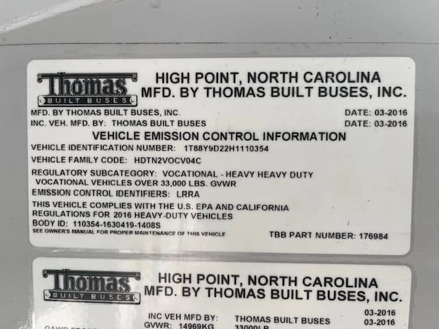 2017 THOMAS FE Flat Nose 84 Pass - Image 18