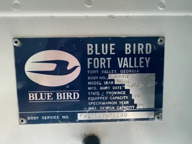 2006 Blue Bird FE All American - Image 25
