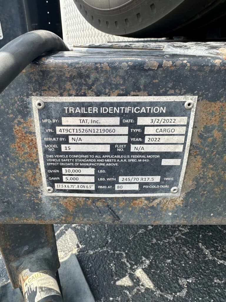 2022 TAT Inc Cargo 15 Trailers - Thumbnail 12 2022 TAT Inc Cargo 15 Trailers - Thumbnail 12