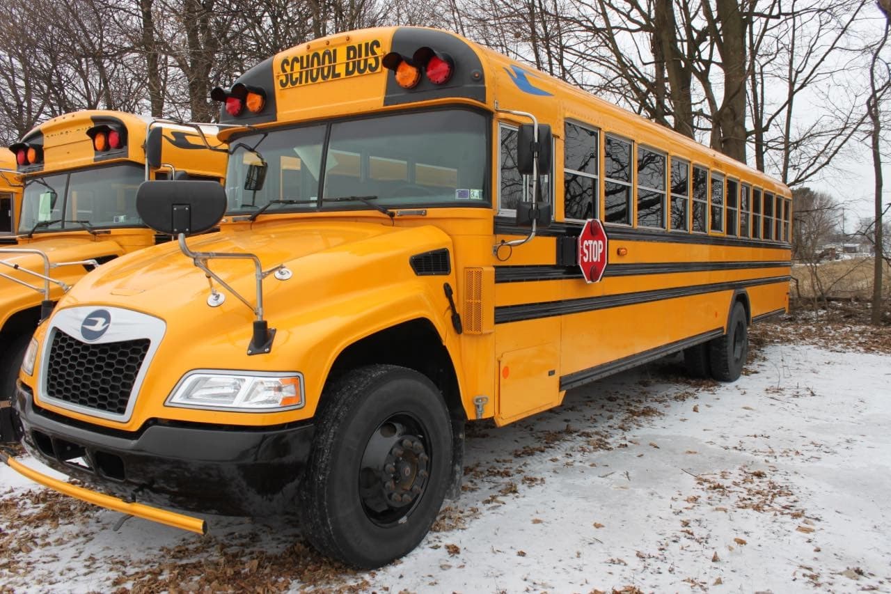 2024 Blue Bird Vision - Gas School Bus - Thumbnail 1 2024 Blue Bird Vision - Gas School Bus - Thumbnail 1