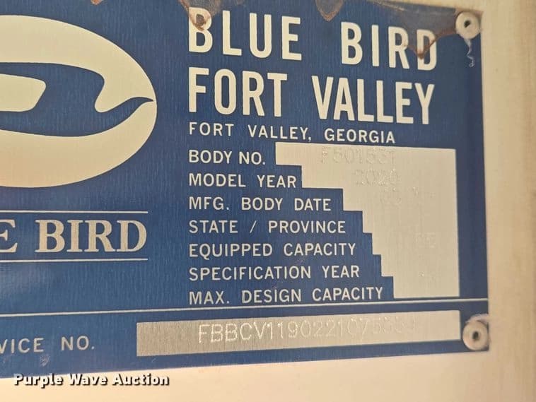 2020 BlueBird Vision school bus School Bus - Thumbnail 71 2020 BlueBird Vision school bus School Bus - Thumbnail 71