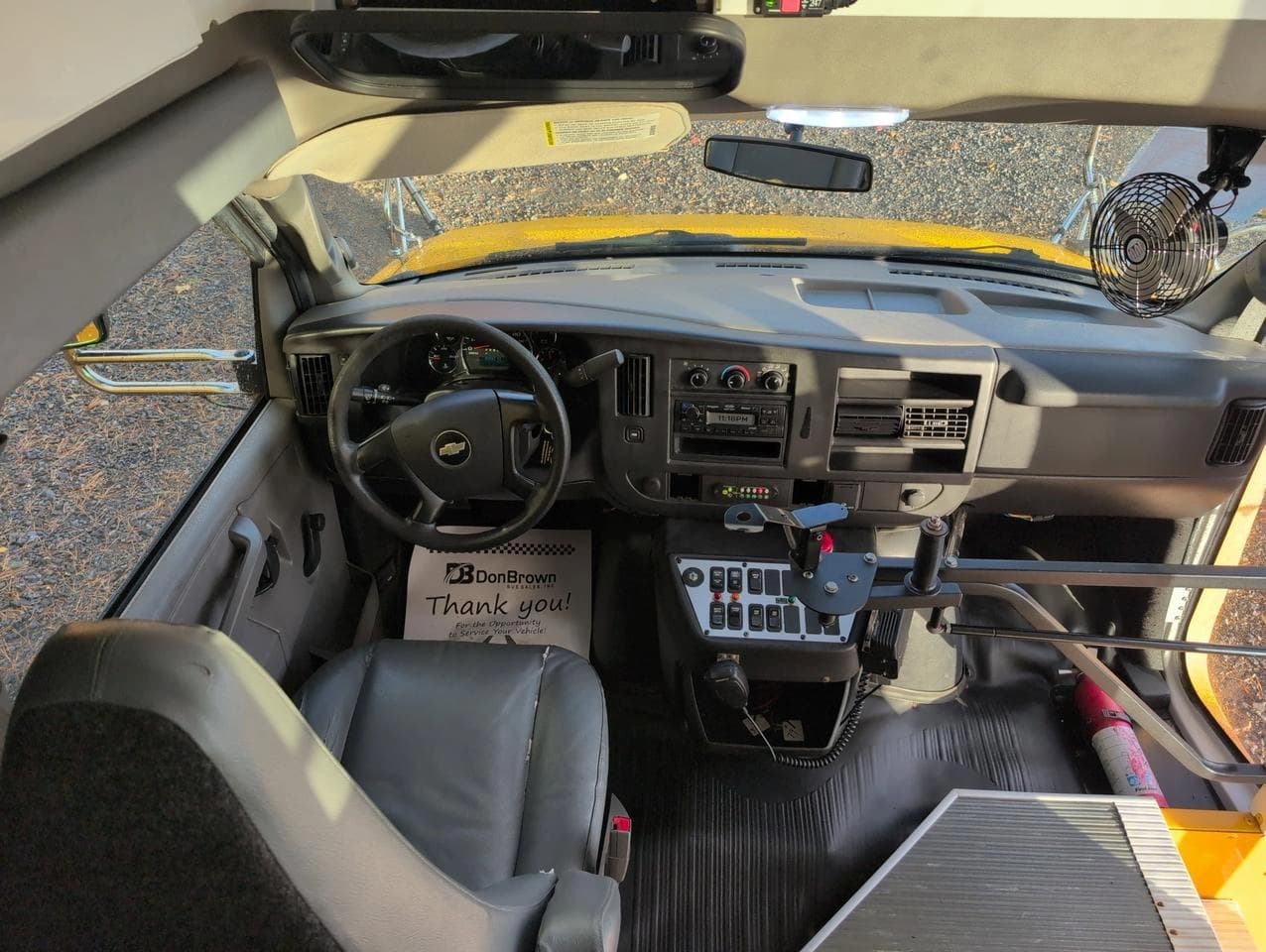 2016 Chevrolet Express 3500 Collins ADA School Bus - Image 9 2016 Chevrolet Express 3500 Collins ADA School Bus - Image 9