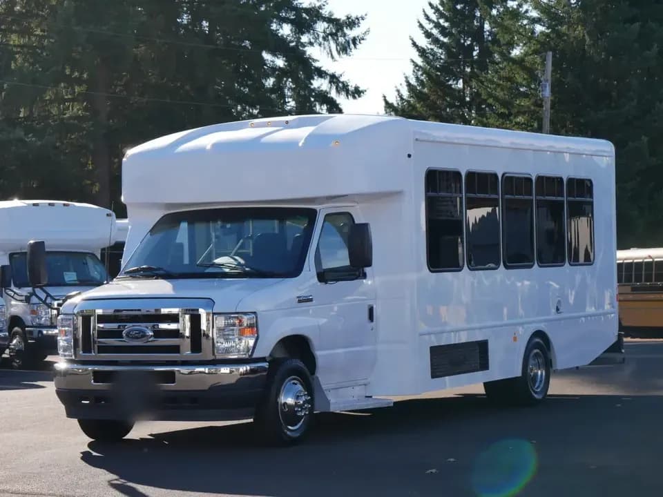 2023 Ford Turtle Top Terra Transit Shuttle Bus - Thumbnail 2 2023 Ford Turtle Top Terra Transit Shuttle Bus - Thumbnail 2