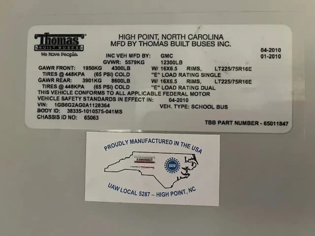 2010 Chevrolet 3500 Mini School Bus - Thumbnail 19 2010 Chevrolet 3500 Mini School Bus - Thumbnail 19