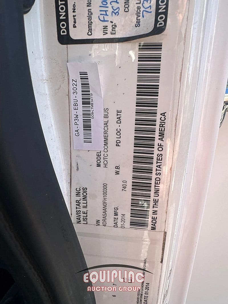 2015 International MAXXFORCE Shuttle Bus - Thumbnail 33 2015 International MAXXFORCE Shuttle Bus - Thumbnail 33