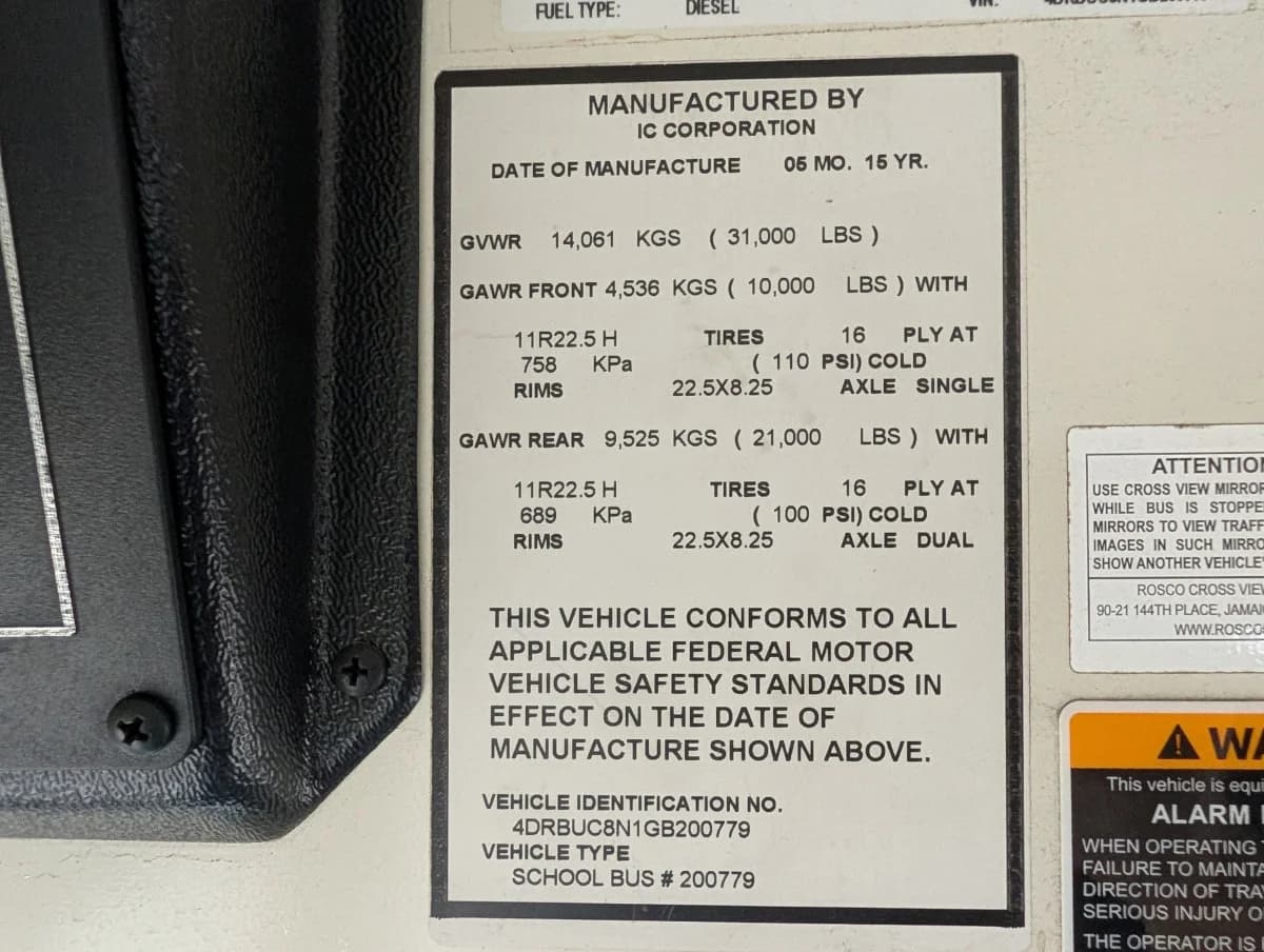 2016 International CE 72 Passenger - Thumbnail 28 2016 International CE 72 Passenger - Thumbnail 28