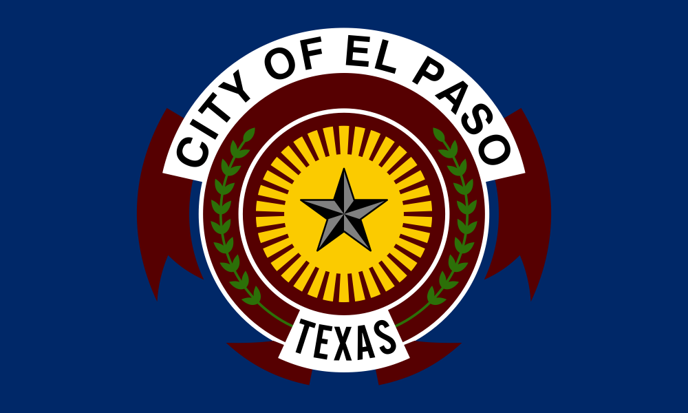 El Paso, Texas city flag