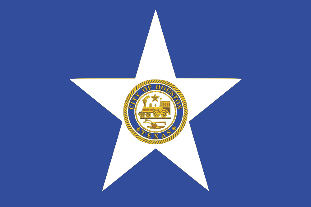 Houston, Texas city flag