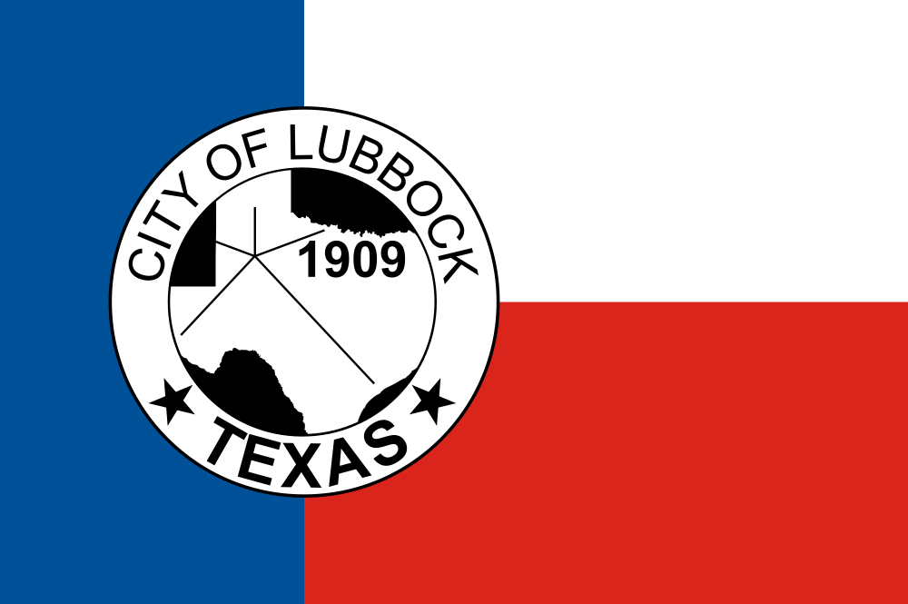 Lubbock, Texas city flag