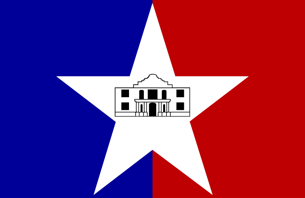 San Antonio, Texas city flag