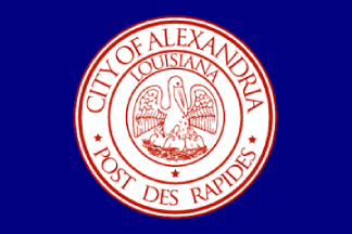 Alexandria, Louisiana city flag