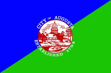 Augusta, Maine city flag