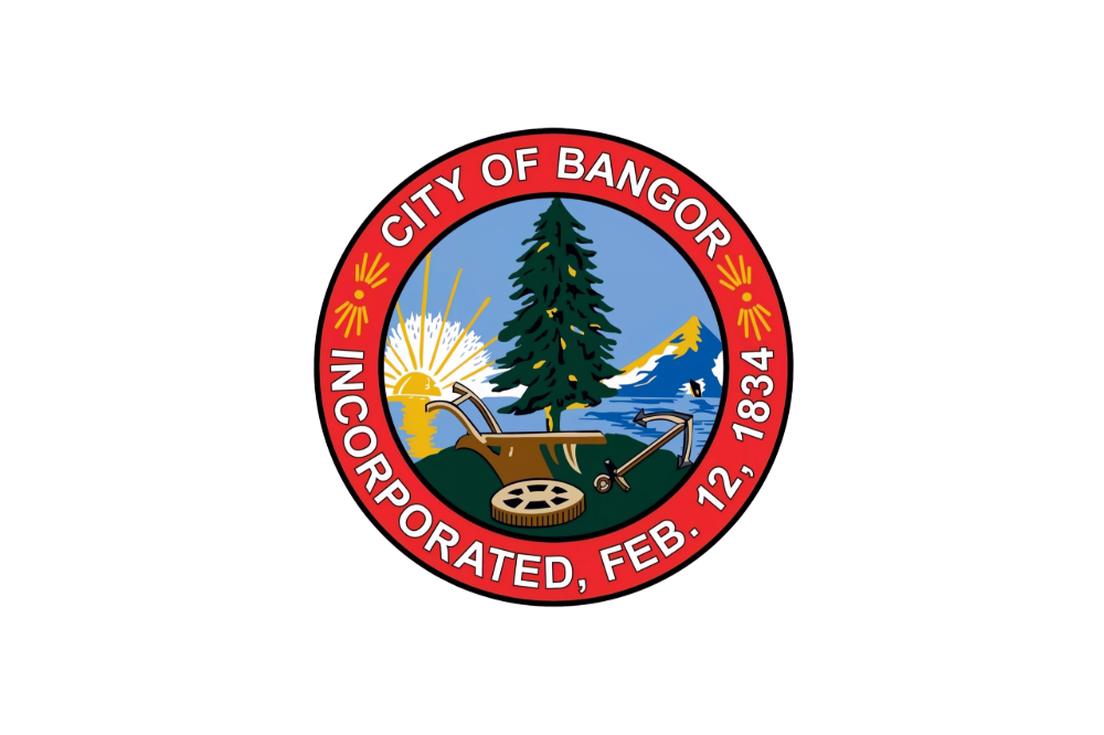 Bangor, Maine city flag