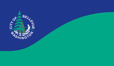 Bellevue, Washington city flag