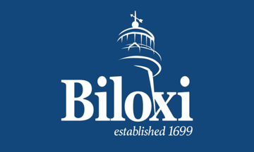 Biloxi, Mississippi city flag