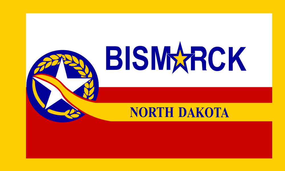 Bismarck, North Dakota city flag