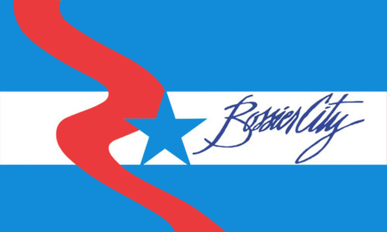 Bossier City, Louisiana city flag
