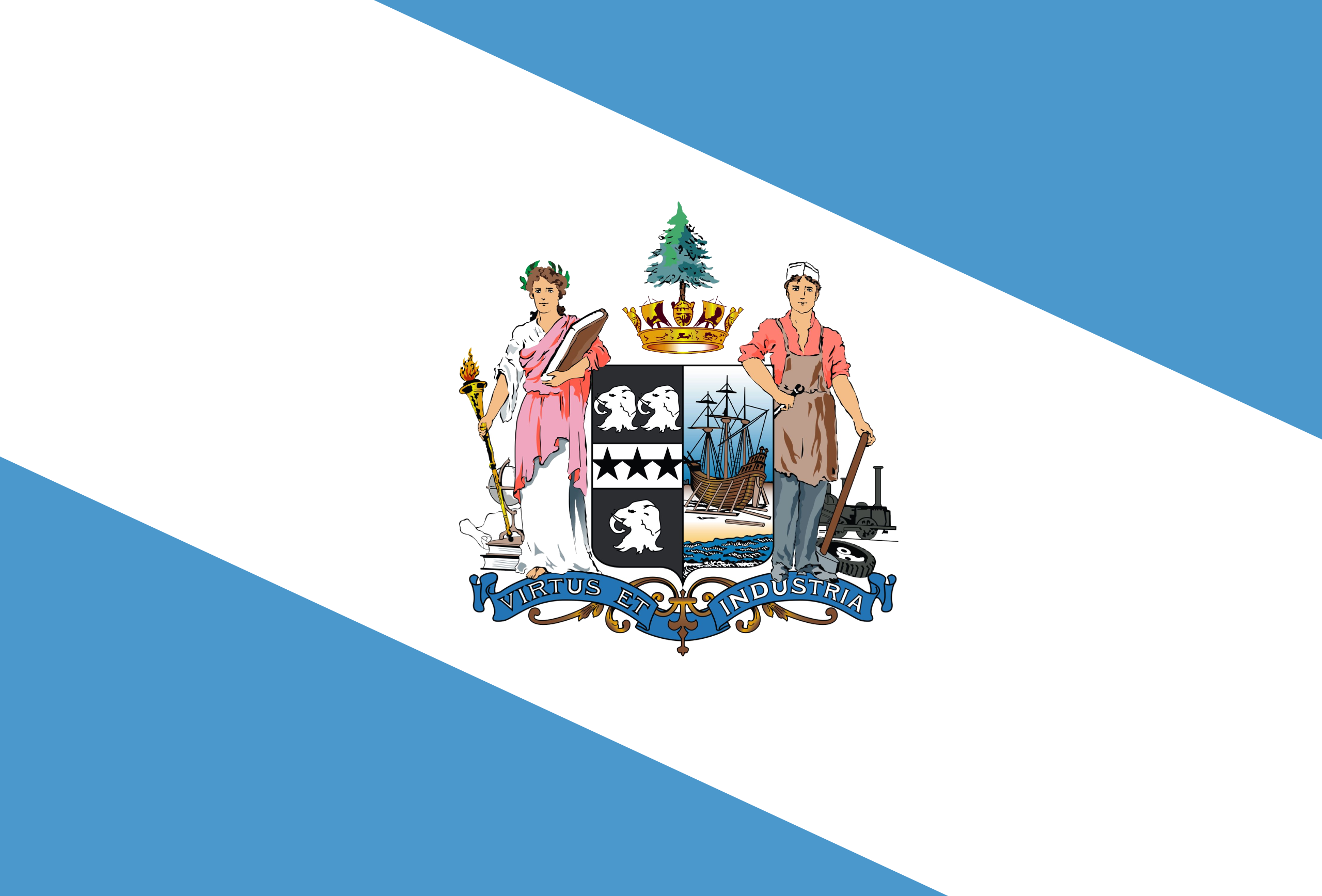 Camden, New Jersey city flag