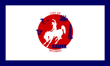 Casper, Wyoming city flag