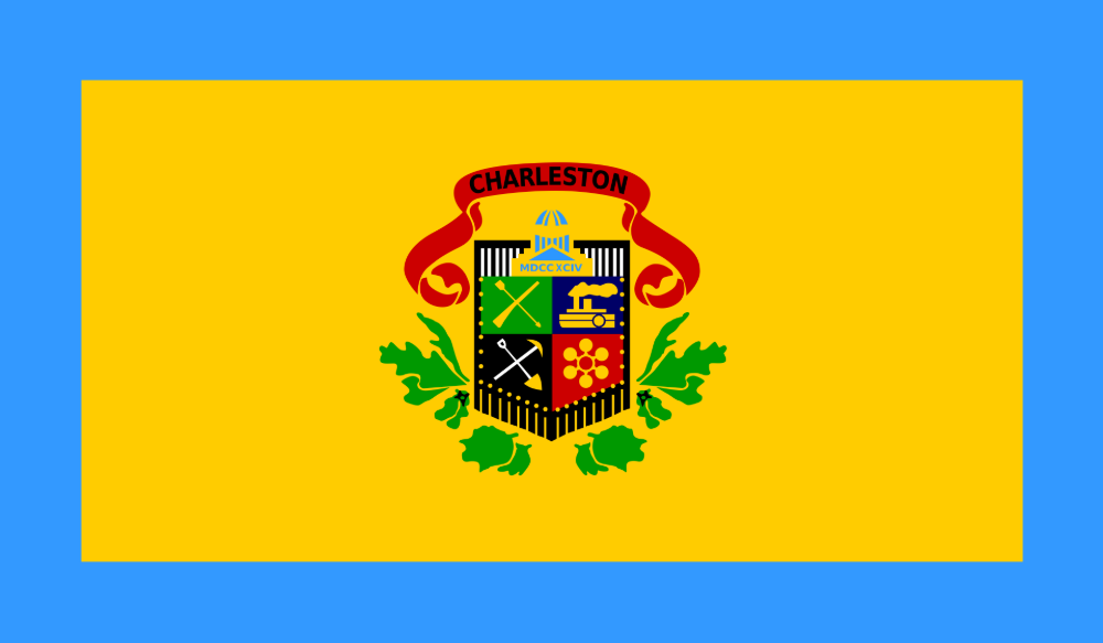 Charleston, West Virginia city flag