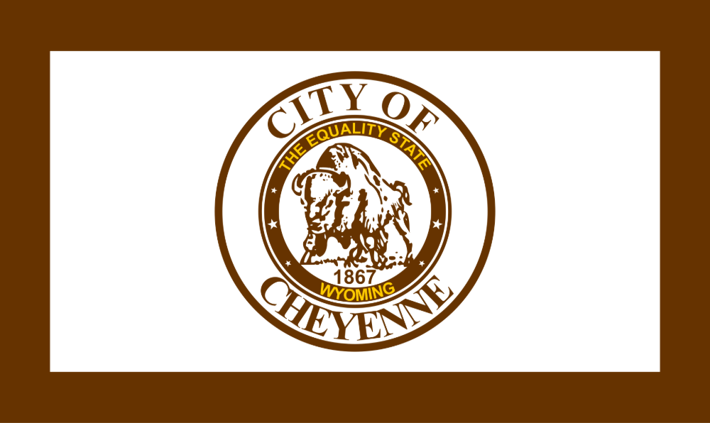 Cheyenne, Wyoming city flag